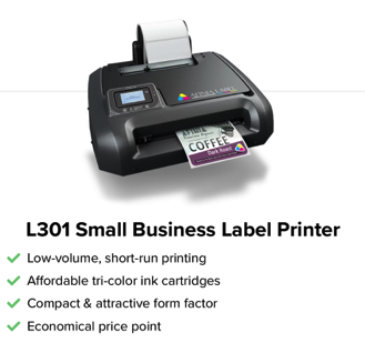 l301 small business label printer zap labeler